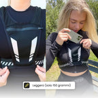 Gilet da Corsa Riflettente con Tasca Impermeabile
