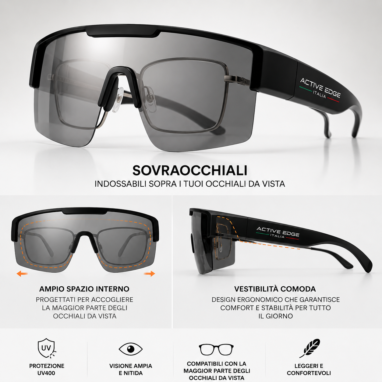 Speed Pro - Occhiali da sole polarizzati